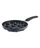 Wonderchef Non-Stick Appa Kara Cookware with 12 cavities - Black