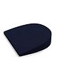 Cherilo C Shaped Elevated Wedge Pillow Navy Blue
