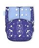 Cherilo Leakproof Washable Baby Diaper - ( 1 Galaxy Pattern Diaper with 1 Insert)