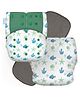 Cherilo Leakproof Washable Baby Diaper - ( 1 Sea World Pattern Diaper with 1 Insert)