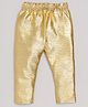 M'andy  Solid Leggings - Golden