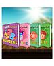 Set of 4 MY PADDED PICTURE BOOK Fruits Vegetables Colours and Numbers Discover Fun and Learning with the My Padded Picture Book Quartet Fruits Vegetables Colours and Numbers