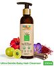 Herby Angel Ultra Gentle Baby Hair Cleanser | Organic Baby Shampoo with Licorice Amla & Saffron | Supports Hair Growth 200ml