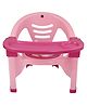 Nabhya Small Baby Chair With Safety Tray And Soft Cushion with Baby Whistle Sound- Pink