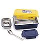 Nabhya Foody Stainless Steel Lunch Box -Yellow