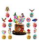 Zyozi Birthday Cake Topper and Cupcake Toppers Multicolor - Pack of 11