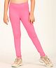 Zion Solid Leggings - Pink