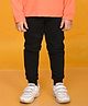 Anthrilo  Fleece Solid Joggers - Black