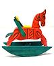 A&A Kreative Box Wooden Rocking Horse - Multicolour