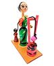 A&A Kreative Box Wooden Story Telling - Village Lady Toy ( Available in Assorted Colours )