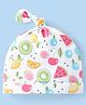 Babyhug 100% Cotton Cap with Fruits Print - Multicolour