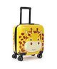 Polo Class Trolley Bag Giraffe Print Yellow - 18 Inch