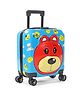 Polo Class Trolley Bag Bear Print Yellow - 18 Inch