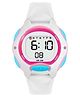 Kidsun Multi Function Luminious Display Digital Watch - White