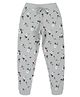 Plum Tree Floral Printed  Jogger Track Pant - Green