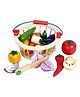 Happy Hues Wooden Vegetable Food Cutting  for Kids - Assorted Colors