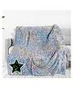 Happy Hues Glow in The Dark Butterfly Blanket - Bluish Grey
