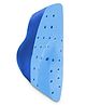 Sleepsia Gel Infused Ventilated Memory Foam Lumbar Support (Pack of 1) Blue