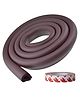 KidDough Baby Proofing U-Shape Furniture Edge Protector Safety Strip - 2 Meters - Brown