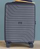 Carriall Groove Hard Luggage (Small )20 inch-Grey
