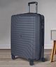 Carriall Groove Grey Hard Luggage -(LARGE ) 28inch