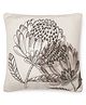 Onset Homes Floret Cushion Cover - Grey