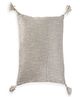 Onset Homes Handwoven Metallic Cushion Cover - Grey