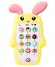 FunBlast Cartoon theme Mobile Phone Toy with Light and Music Random Ear  Yellow