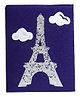 Li'Ll Pumpkins Eiffel Tower Design Big Diary - Purple