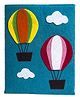 Li'Ll Pumpkins Hot Air Ballloon Big Diary - Aqua