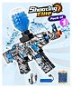 Zest 4 Toyz Shooting Gun for Kids with Water-Absorbing Bullets Rechargeable Battery USB Charger and Bullet Bottle Outdoor Fun Gift for Boys and Girls -(Random Color)