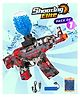 Zest 4 Toyz Shooting Gun for Kids with Water-Absorbing Bullets Rechargeable Battery USB Charger and Bullet Bottle Outdoor Fun Gift for Boys and Girls (Random Color)