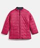 Okane Full Sleeves Reversible Padded Jackets - Pink