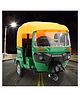 YAMAMA Auto Rickshaw 1:14 Pull Back Tricycle Toy With Light And Music For Kids - Multicolor