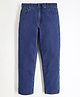 Cherry Crumble By Nitt Hyman Solid Easy Fit Washed Unisex Denim Jeans - Dark Blue