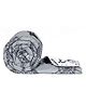 Divine Casa Microfiber 120 GSM All Season Double Bed Reversible AC Blanket Comforters- Grey and Black