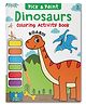 Pick and Paint Dinosaurs Coloring Activity Book For Kids - English