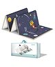 FunBlast Space Night Theme Folding Mat for Kids  Multicolor