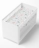 haus & kinder Vitamin Sea 100% Cotton Fitted Crib Sheet - Multicolor