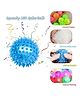 Sanjary Spike Large Ball with Led Flash Light for kids color & design may vary