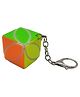 Sanjary Keychain IVY Cube High Speed Stickerless Puzzle Magic Cube for Boys & Girls multicolour