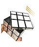 Sanjary mirror smooth magic cube for kids color & design may vary