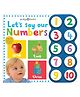 Simple First Words Lets Say Our Numbers Board Book by Roger Priddy - English