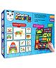 Play Panda Fun Magnetic Shapes (senior) Type 2 with 58 Magnetic Shapes & 200 Puzzles