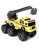 Maisto-Fresh Metal Builder Zone Quarry Monsters Rescue Crane - Yellow