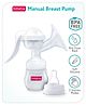 Babyhug Manual Breast Pump With Two Suction Mode - White