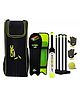 Jaspo Legender CRIC Addict Plastic Cricket Bat Set Combo Black Size-3