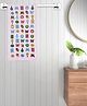 FABINALIV Pink Cartoon Print Cotton Kids Bath Towel (110X56 cm)
