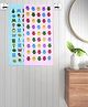 FABINALIV Set of 2 Multicolor Cartoon Print Cotton Kids Bath Towels (110X56 cm)