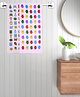 FABINALIV Set of 2 Pink Cartoon Print Cotton Kids Bath Towels (110X56 cm)